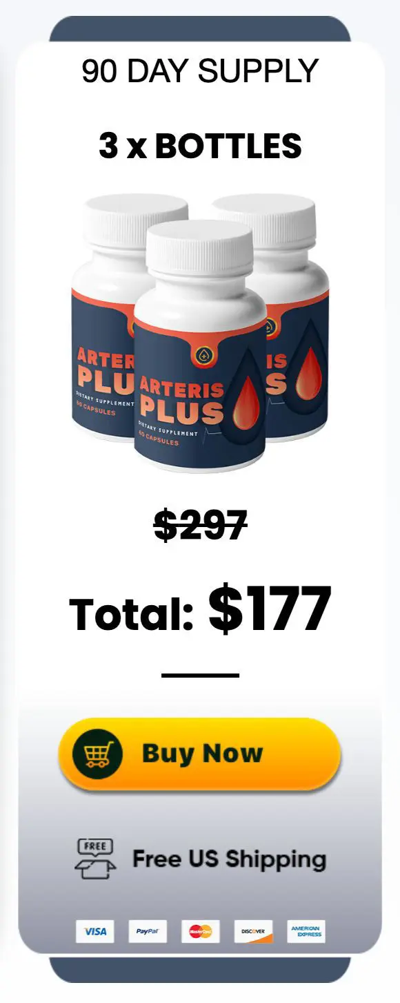 Buy Arteris Plus 3 bottles